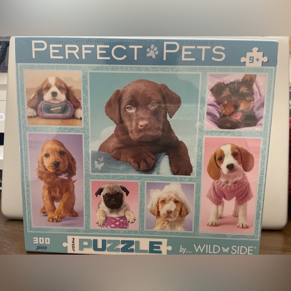 Perfect pets… By wild side. 300 pc. Nine years and up. Brand new in cellophane